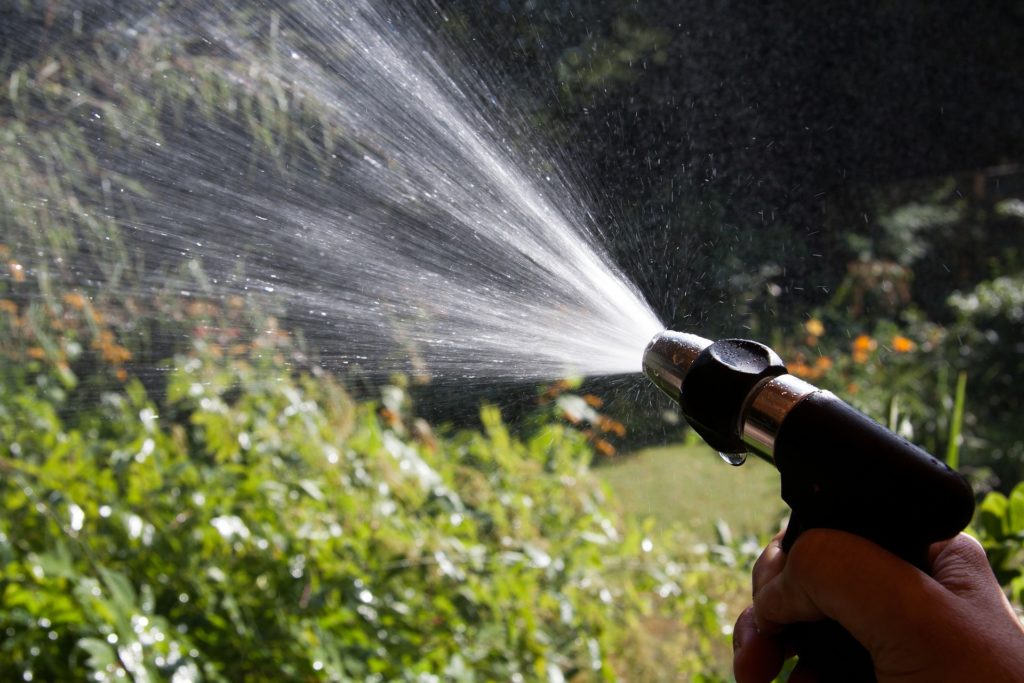 Using a 'bum-gun' in South East Asia